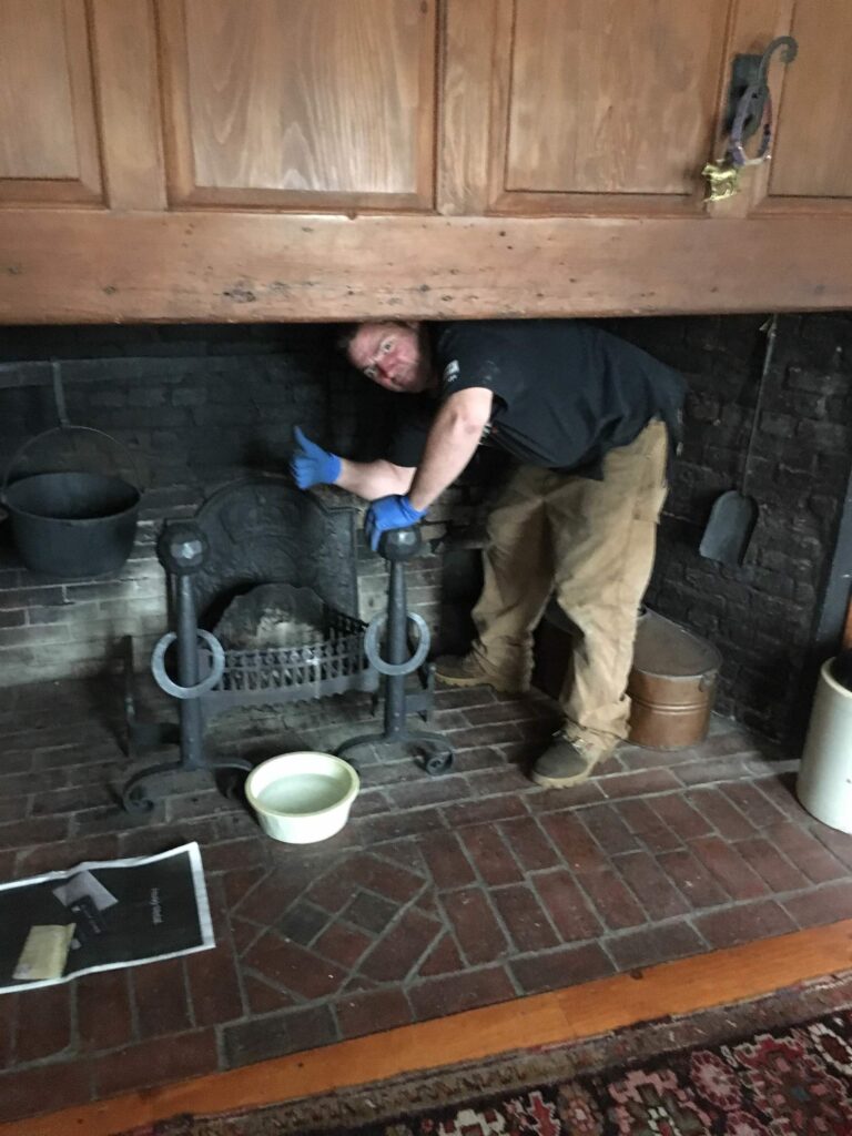chimney inspection technician