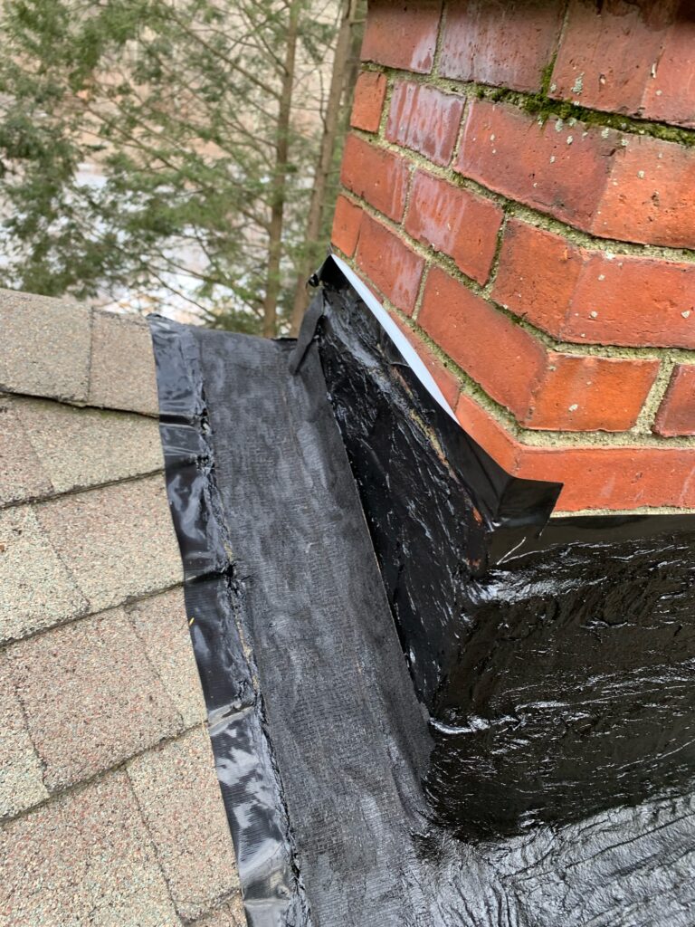 chimney flashing repair